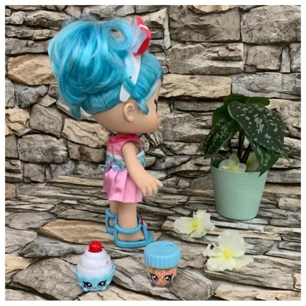 Kindi Jessicake Snack Time Friend Bobble Head Series 1 Original Doll Accessories